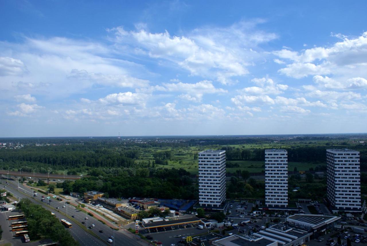 Praga 23Rd Floor High-Class Apartment Varsó Kültér fotó